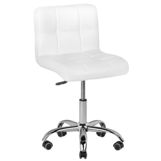 Sedia cosmetica A-5299 bianco